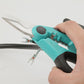 C.JET TOOL 7" Stainless Professional Electrician Scissors Multi-Grip Design Aluminium Copper Soft Cable